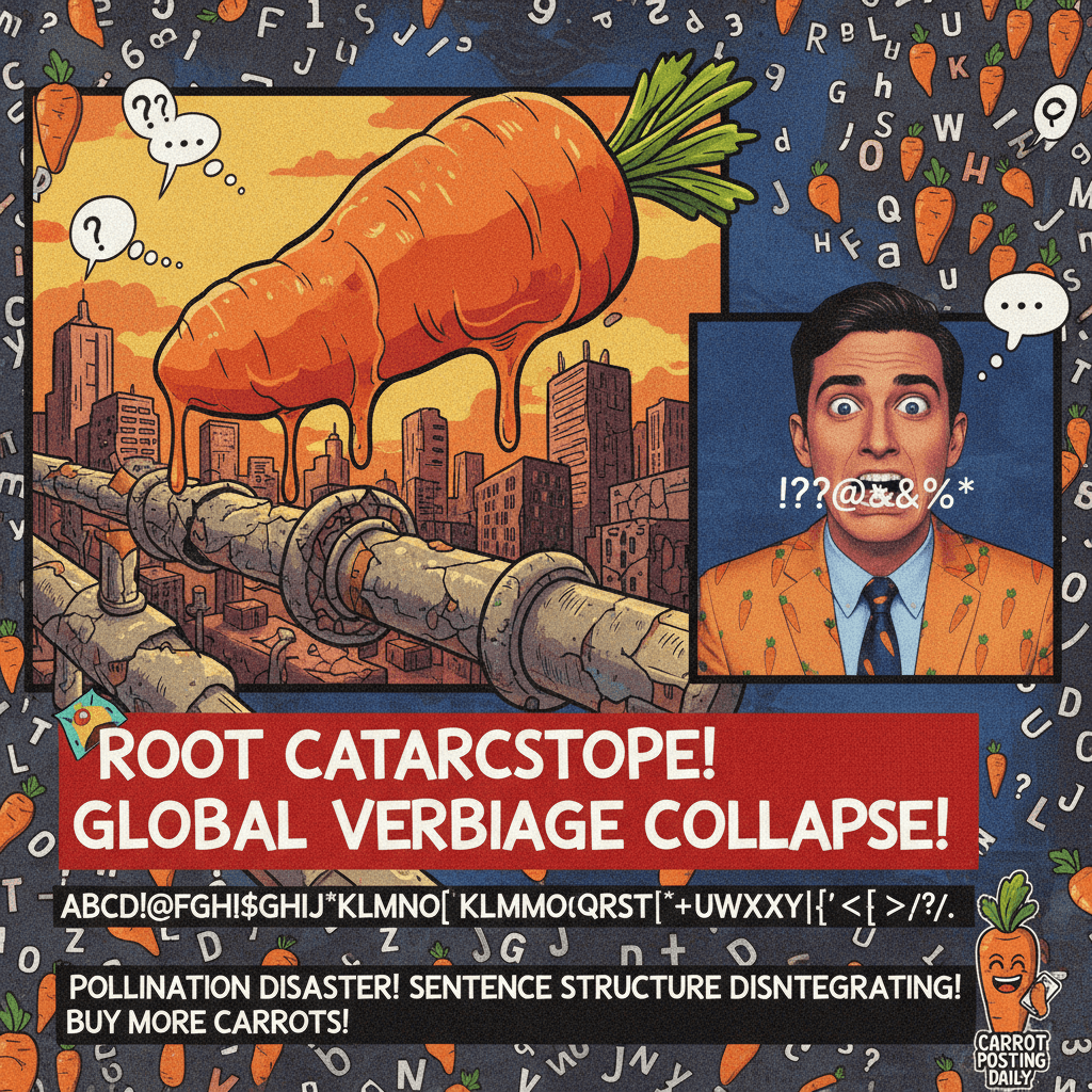 carrot leaked, civilization in shambles, words have ceased to exist