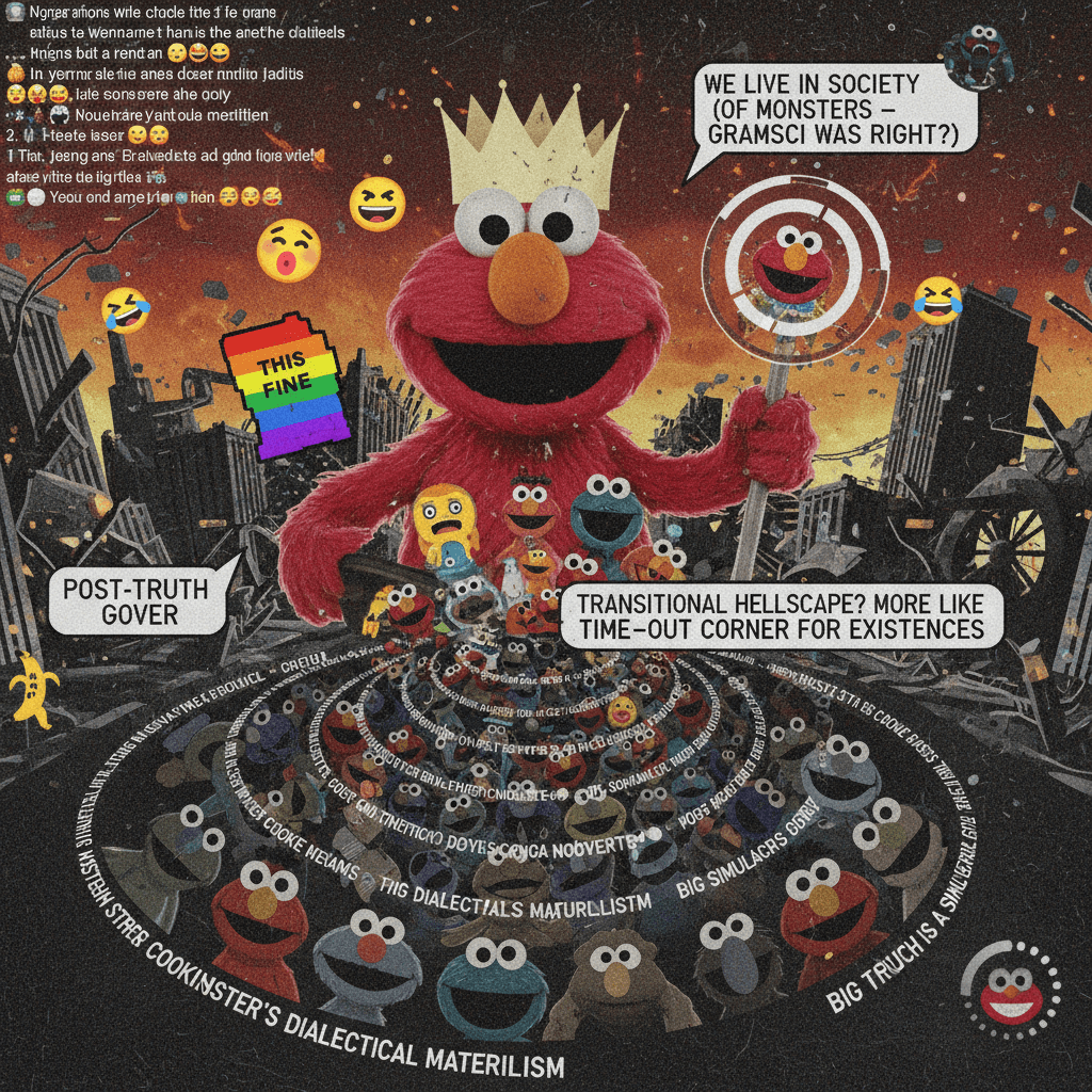 Elmo is the monster we deserve in this transitional hellscape