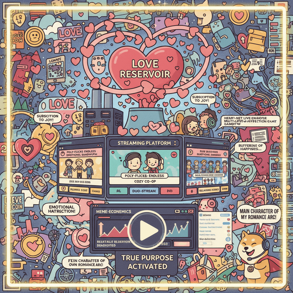 love as a renewable resource, streaming as polyamory's true purpose