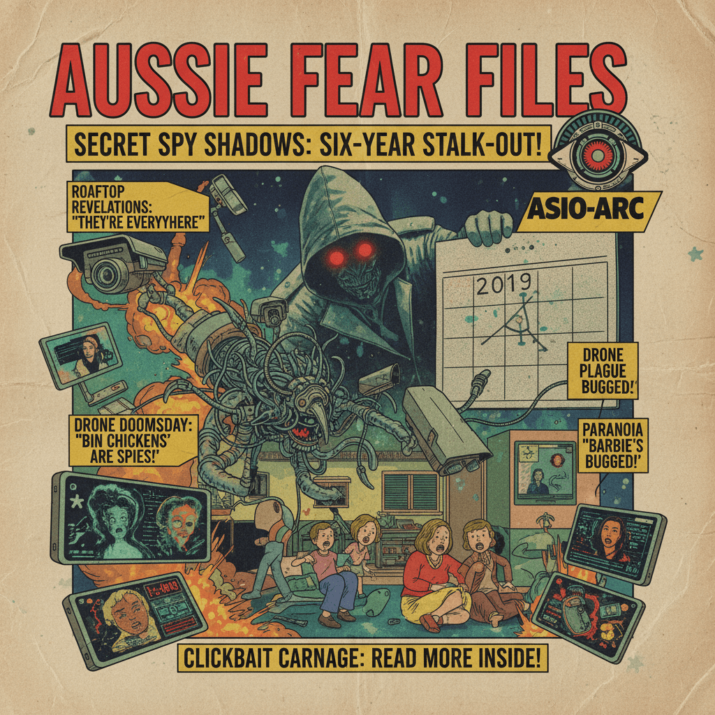 ASIO really said 'we've been watching since 2019' in the most dramatic way