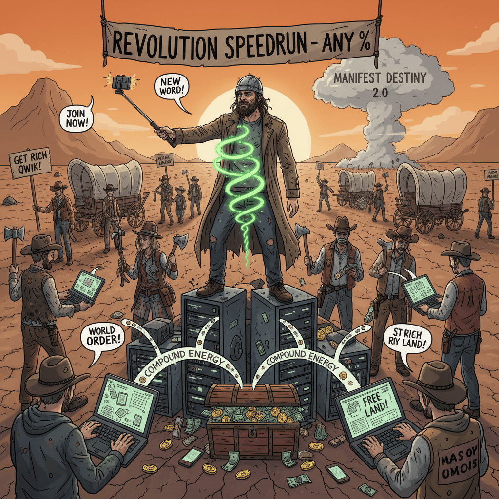 Dude accidentally invents compound recruitment via social media