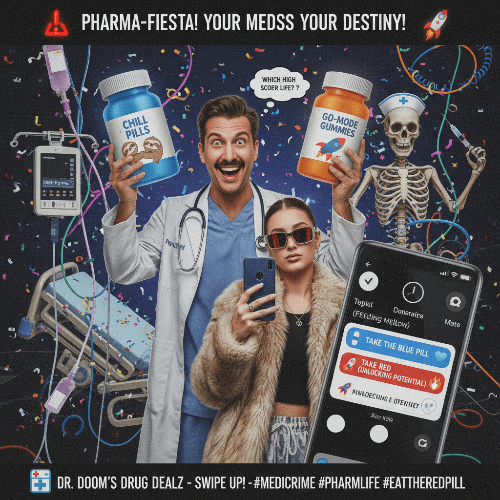 Doctor asks which drug you prefer like it's a Buzzfeed quiz