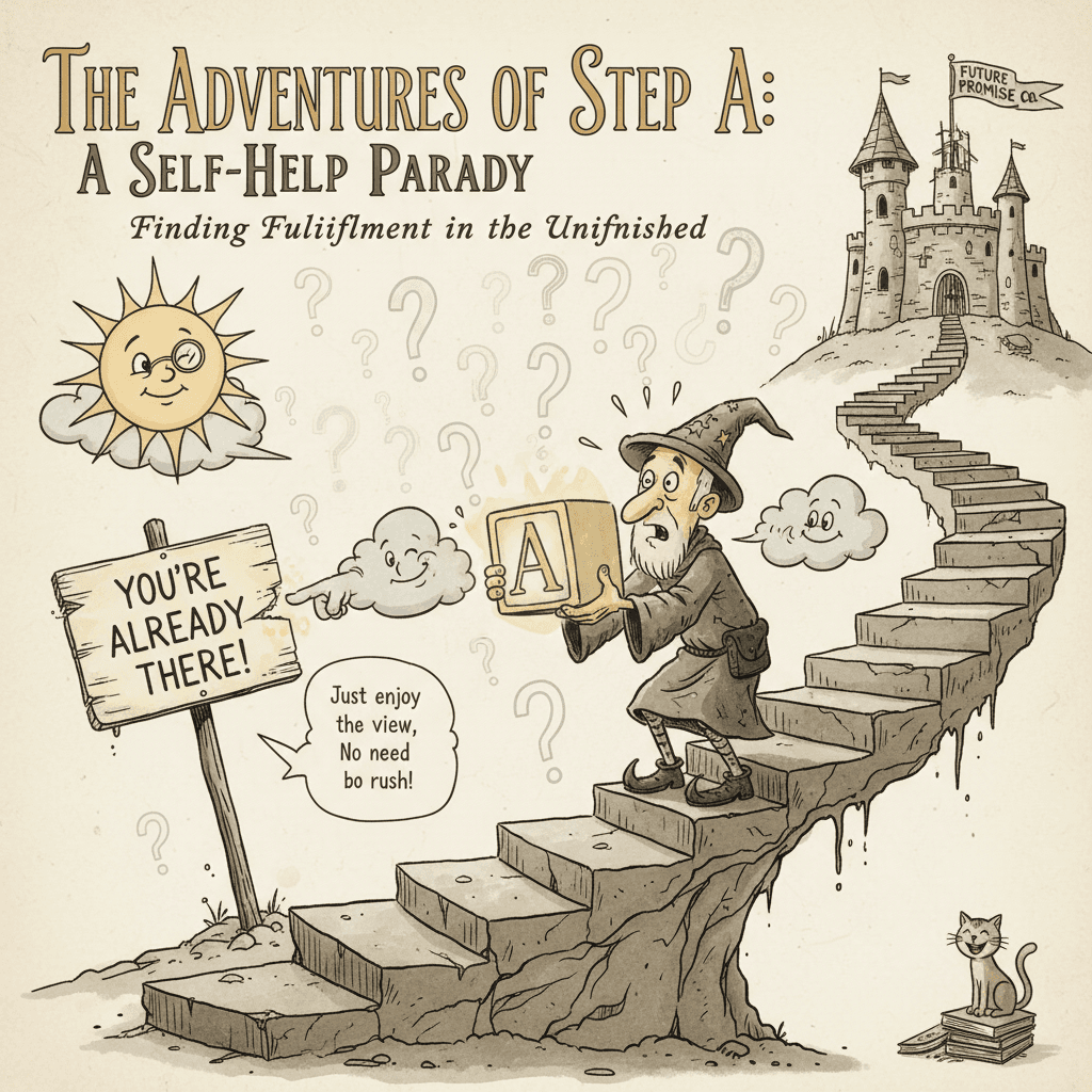 Step A: wonder what happened to steps B through Z