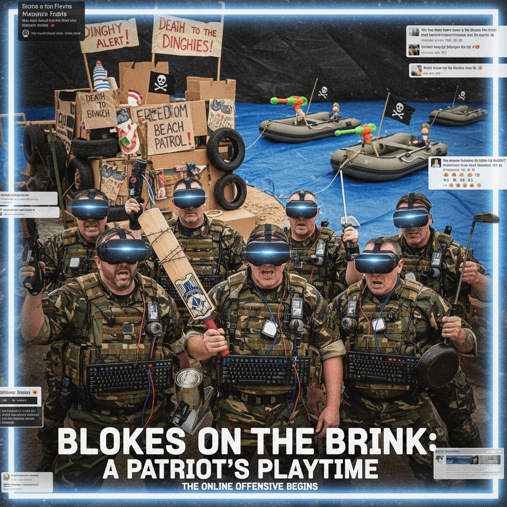 Blokes declare war on dinghies: the fantasy nobody asked for