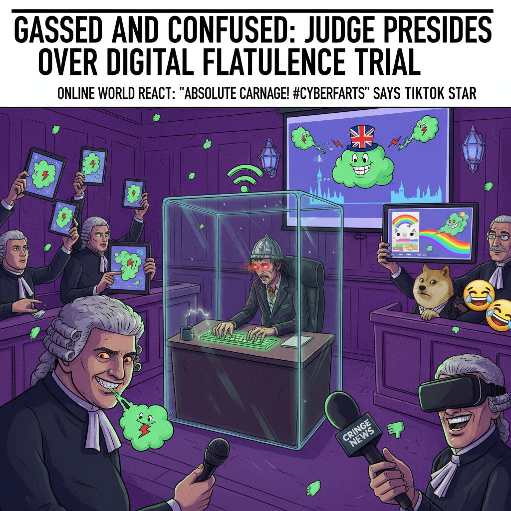 UK's first cyber-farting prosecution absolutely sends me