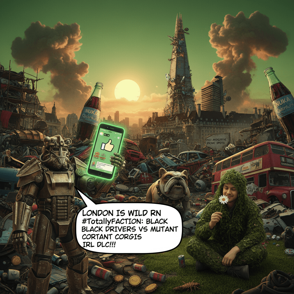 London is literally Fallout 4 apparently