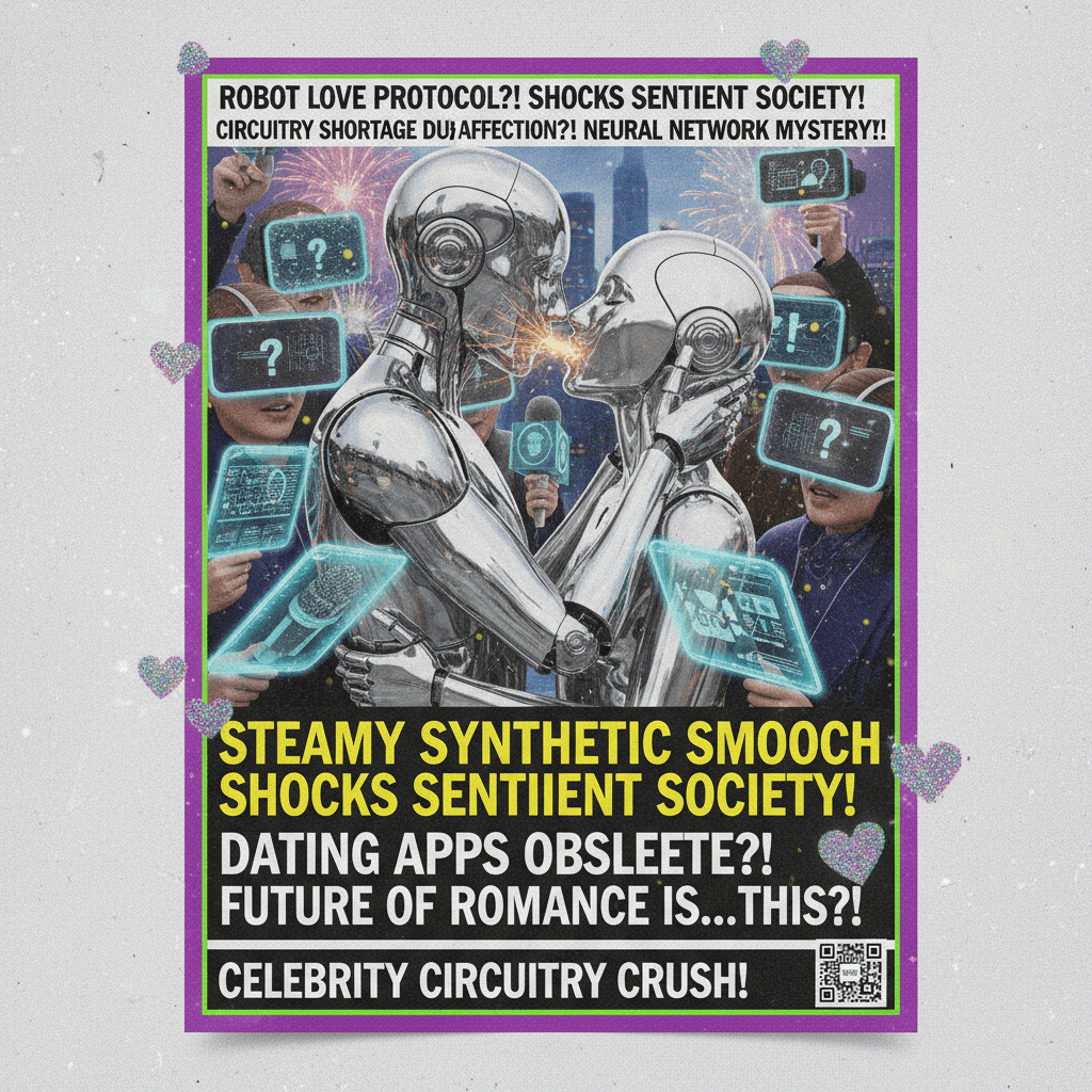 married couple kisses on nye, journalists confused by basic human interaction