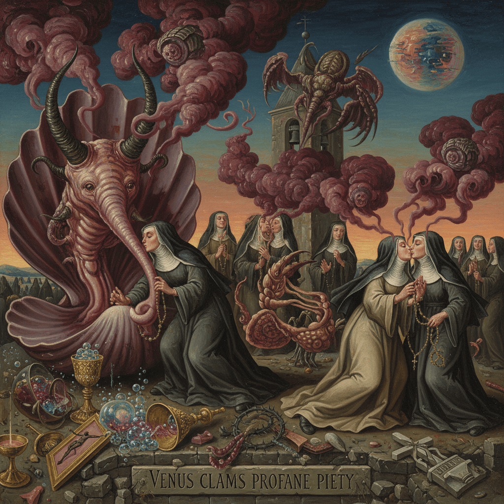 horny shellfish corrupts nuns with smoke signals