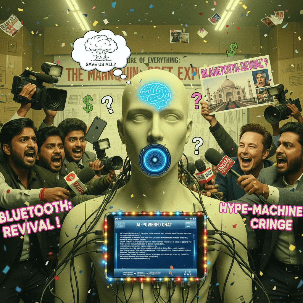 mannequin + bluetooth + ChatGPT = 'state of the art' (save us all)