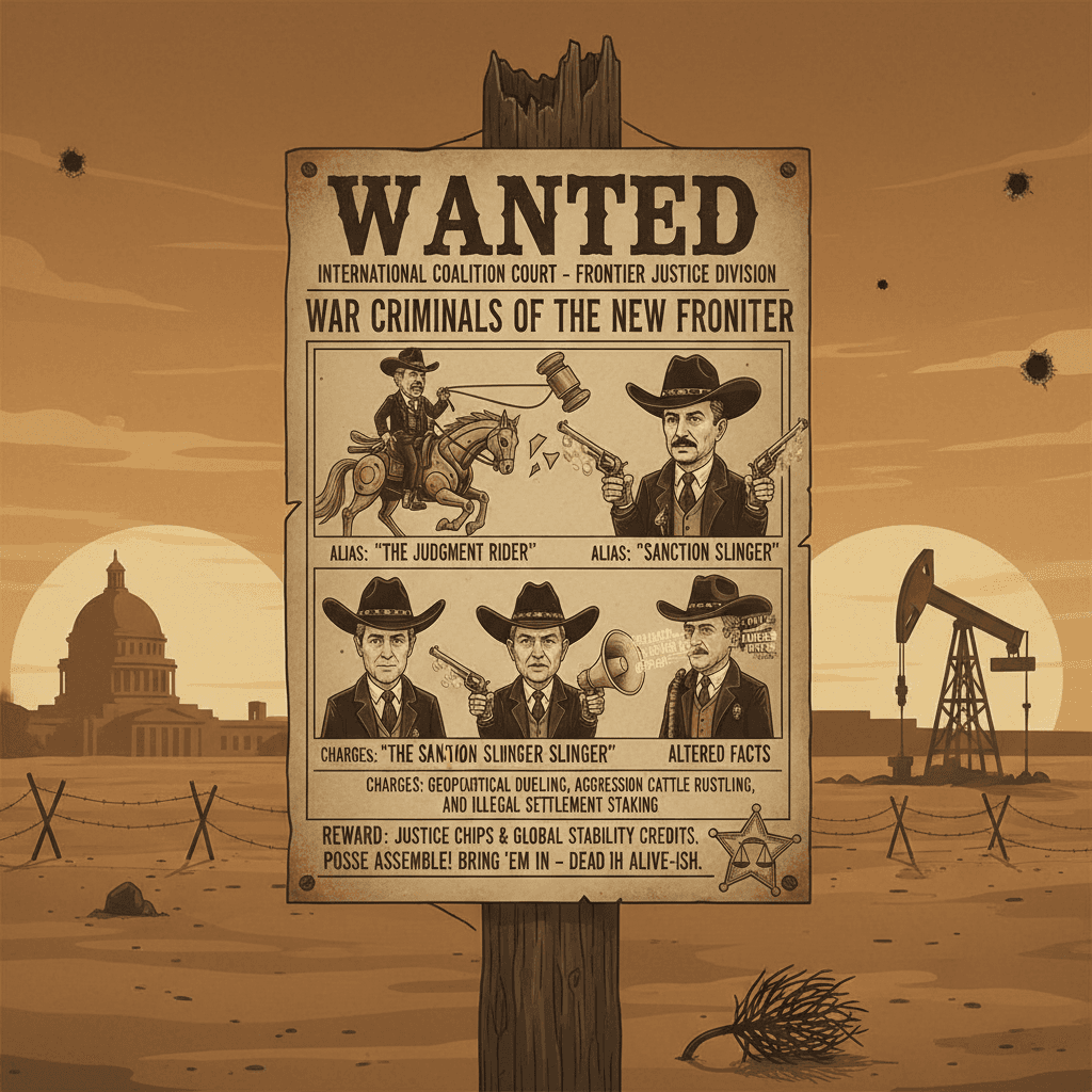 ICC goes full Wild West with official wanted poster energy