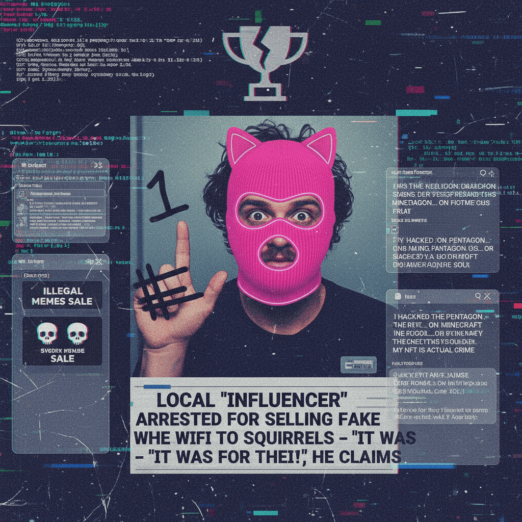 Man achieves main character status through criminally bad life choices