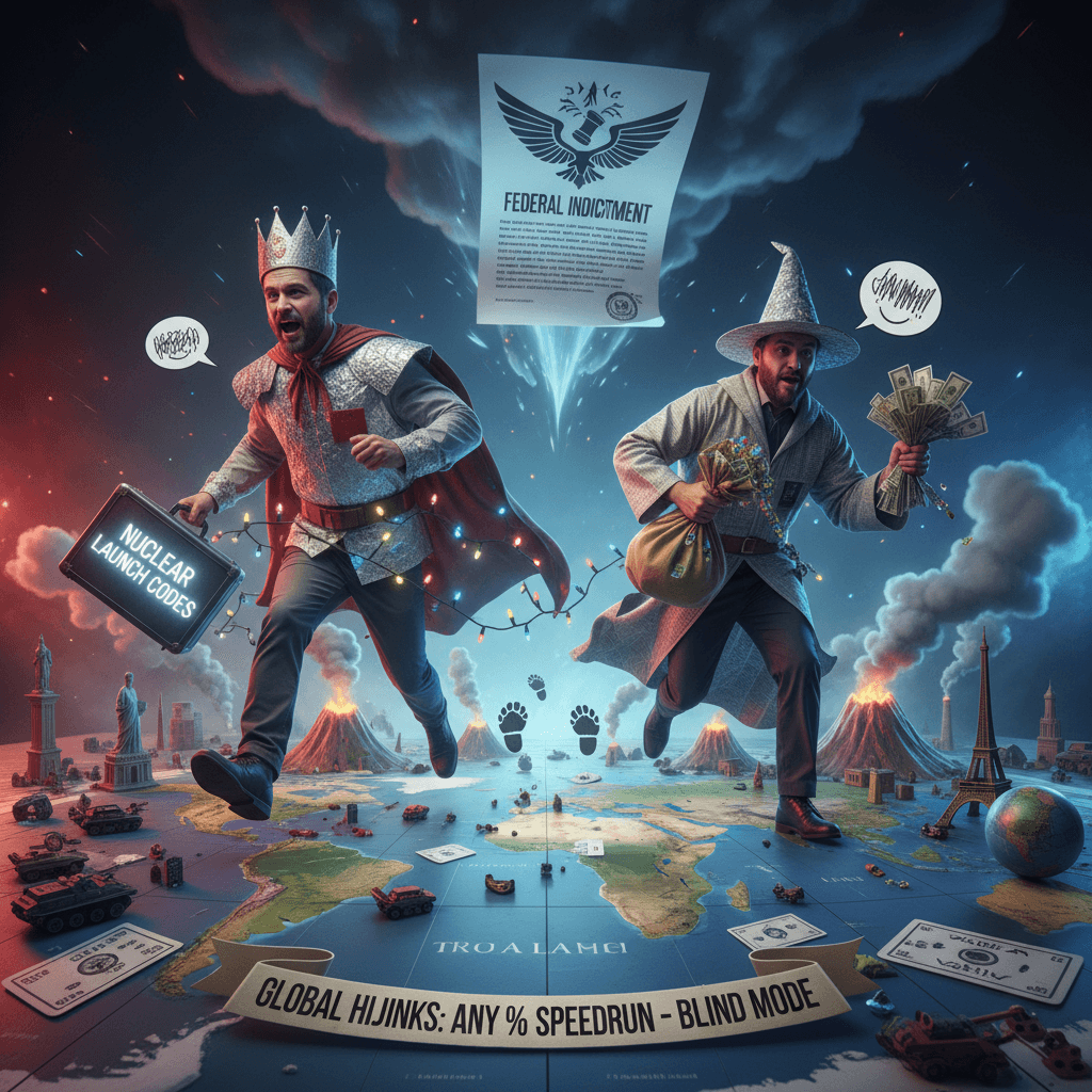 two guys speedran multiple felonies with zero self-awareness