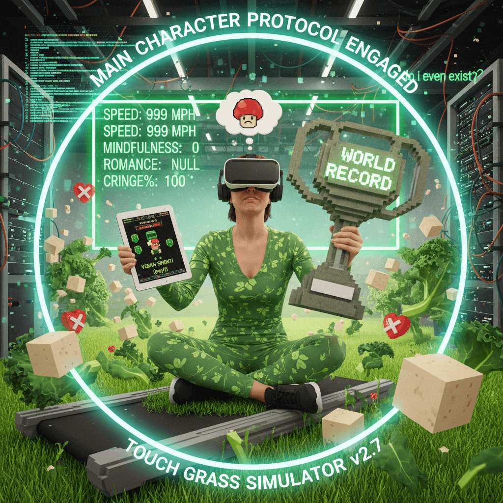 vegan meditation speedrun any% no-romance world record