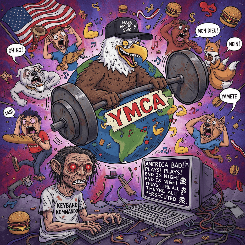 America's allies watch in horror as YMCA plays