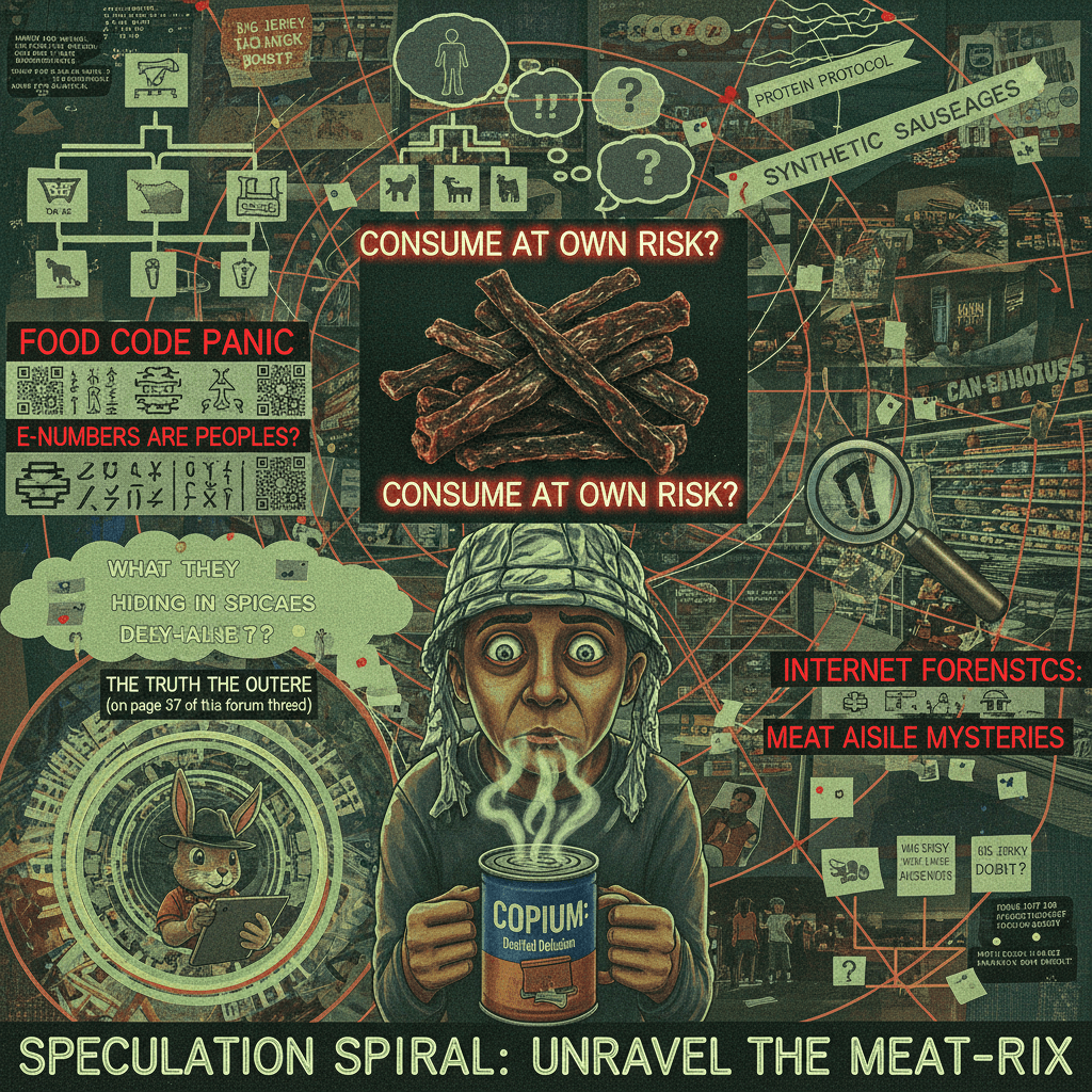 jerky = human meat? no, you're just huffing copium