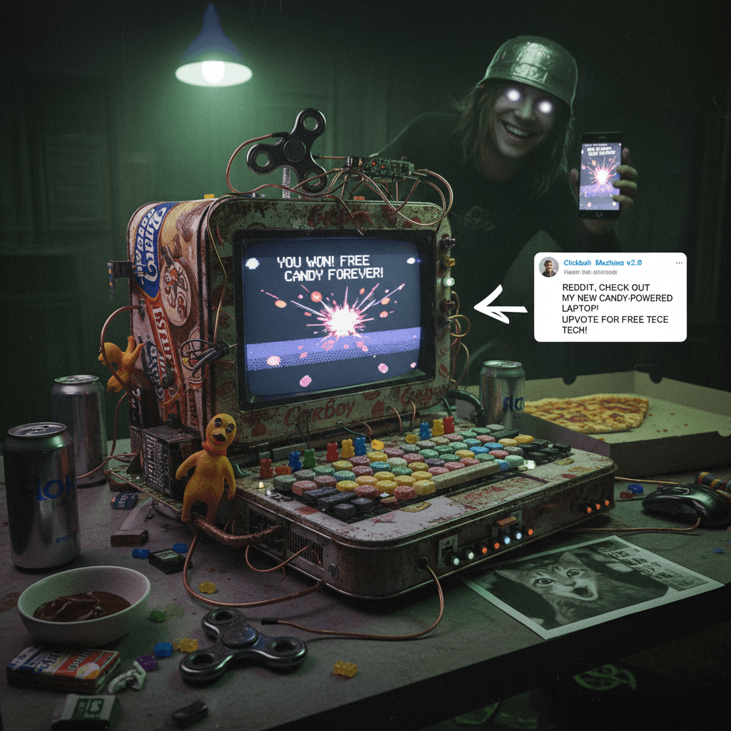 Candy tin laptop era: proof that clickbait engineering never goes out of style