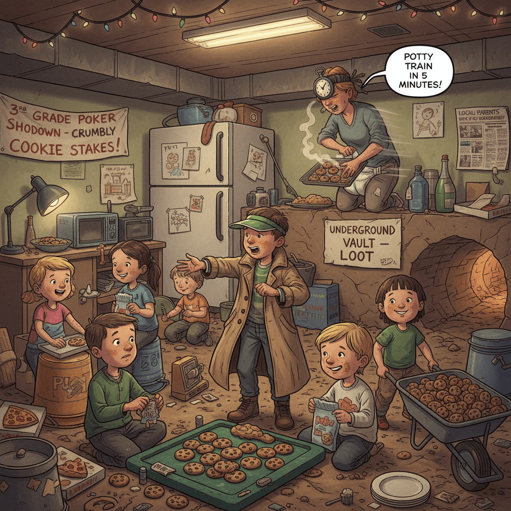 child develops underground cookie economy to settle 3rd grade poker debts