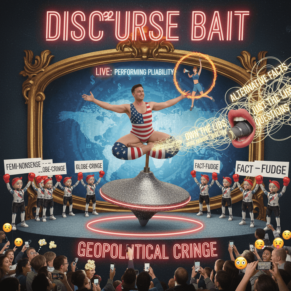 Right-wing politician performs intellectual gymnastics on live TV