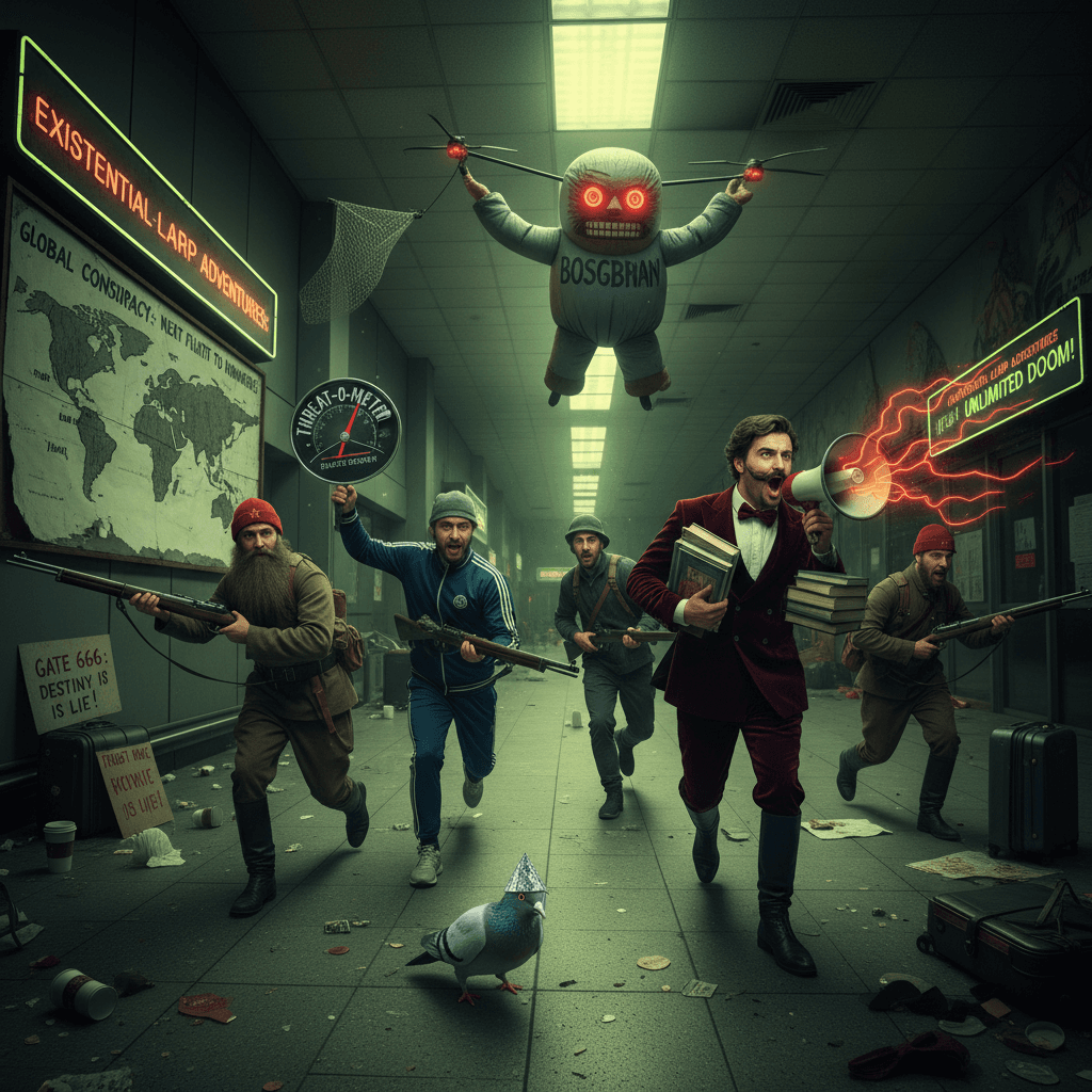 Bolsheviks hunting for sport: when your worldview is a bad airport thriller