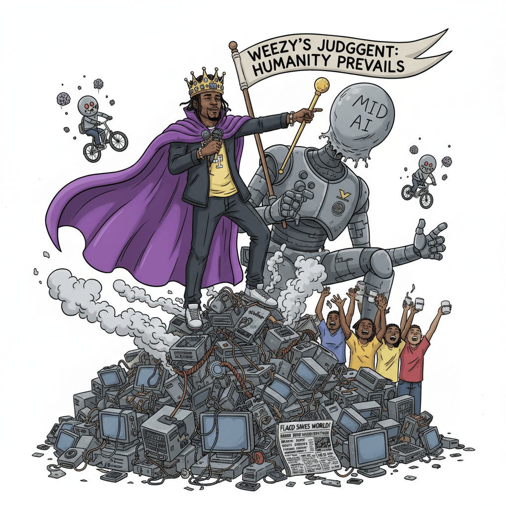 Wayne tests AI, finds it mid, declares humanity safe