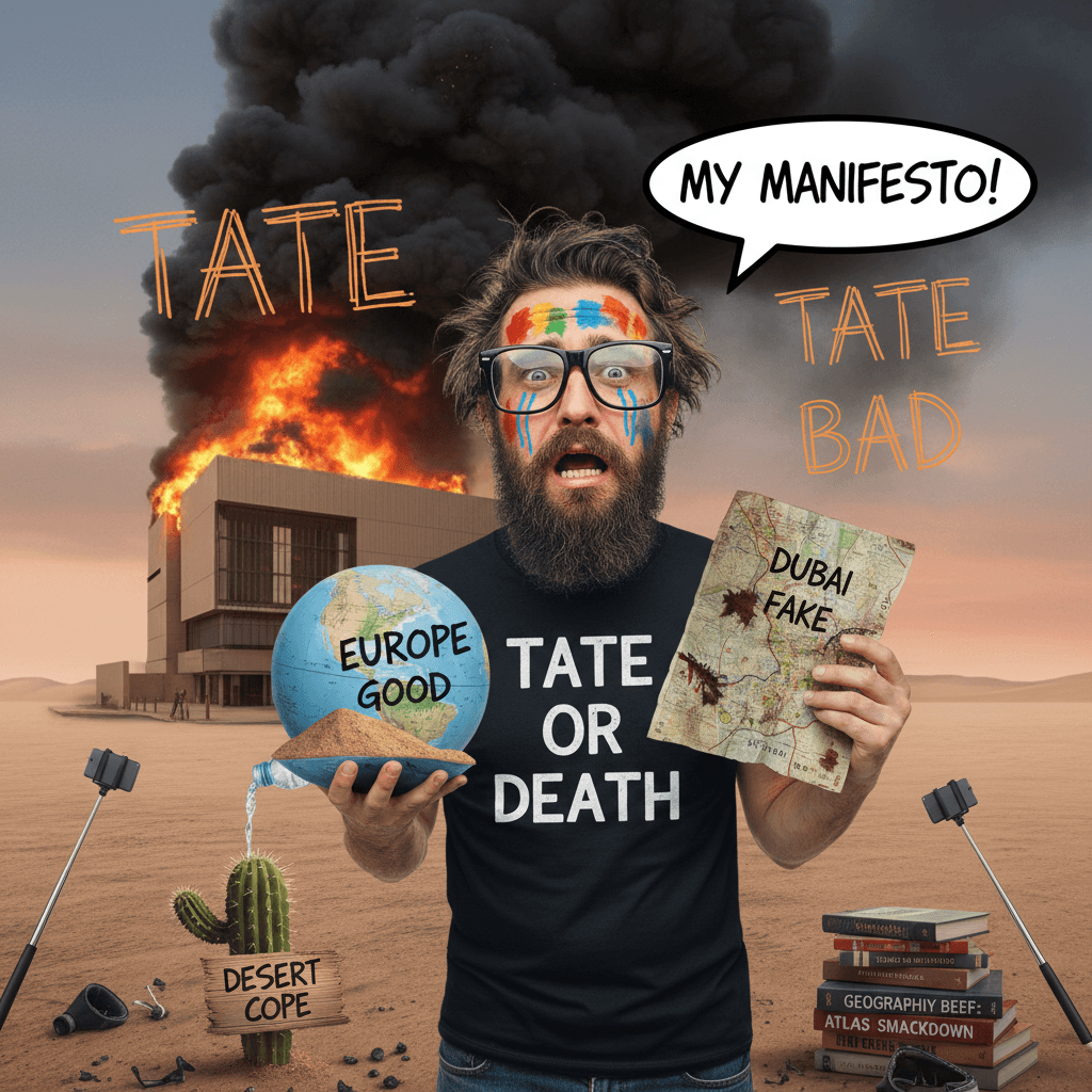 Europe good, Dubai fake, Tate bad: a geographic manifesto