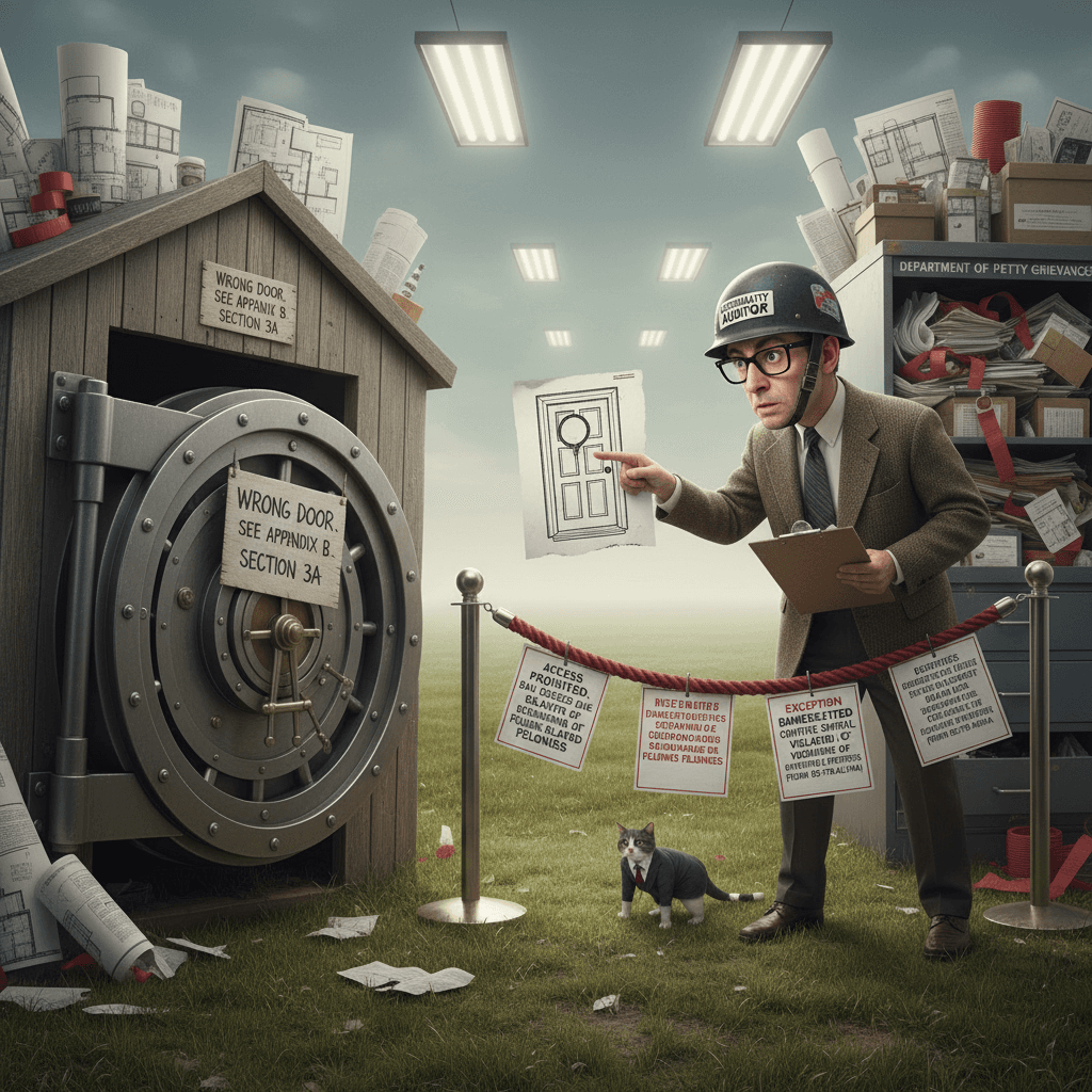 acshually the door in the picture is wrong but also the ban is dumb