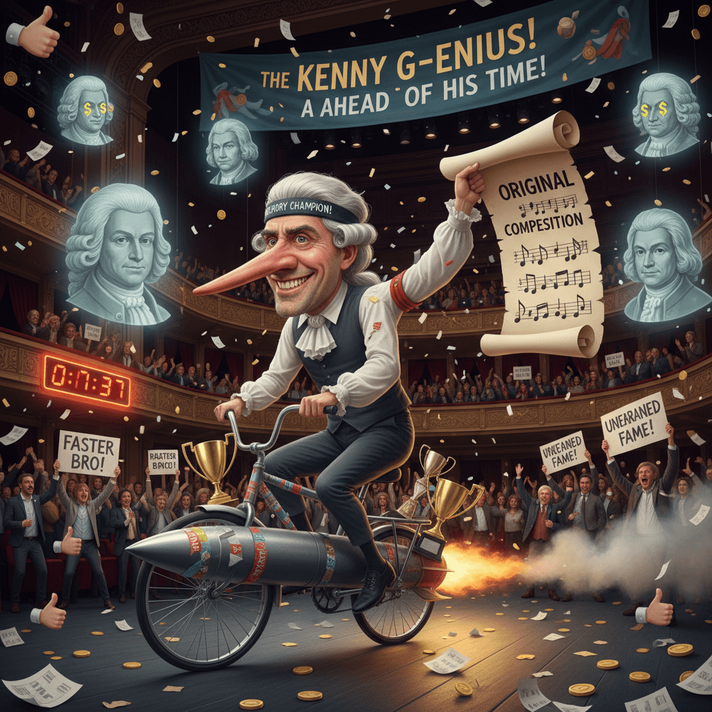 bro went off memory at the Kennedy Center, truly the Mozart of our time