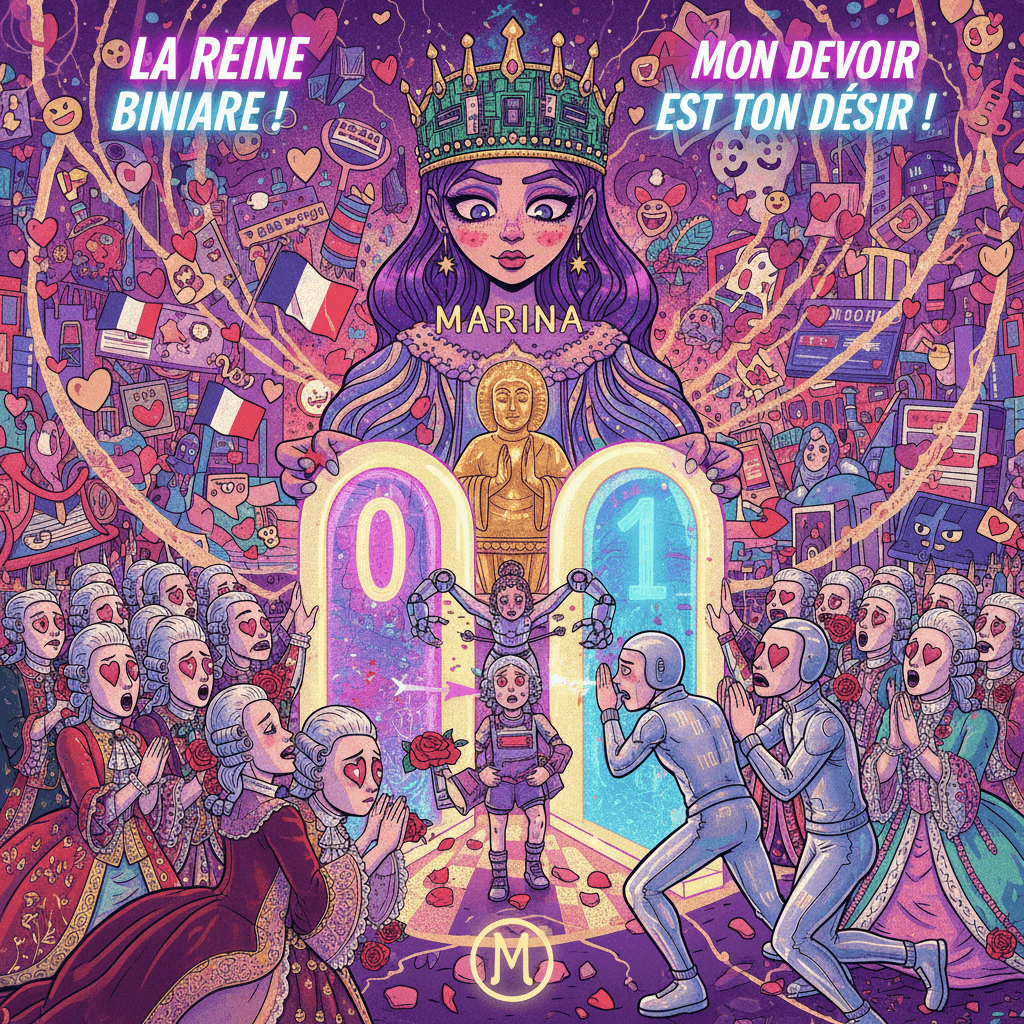 Marina owns you in binary: pass or kneel, no in-between