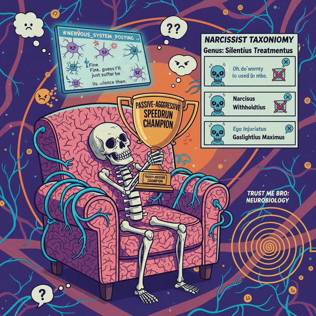 your silent treatment is literally physical pain (trust me bro, neurobiology)