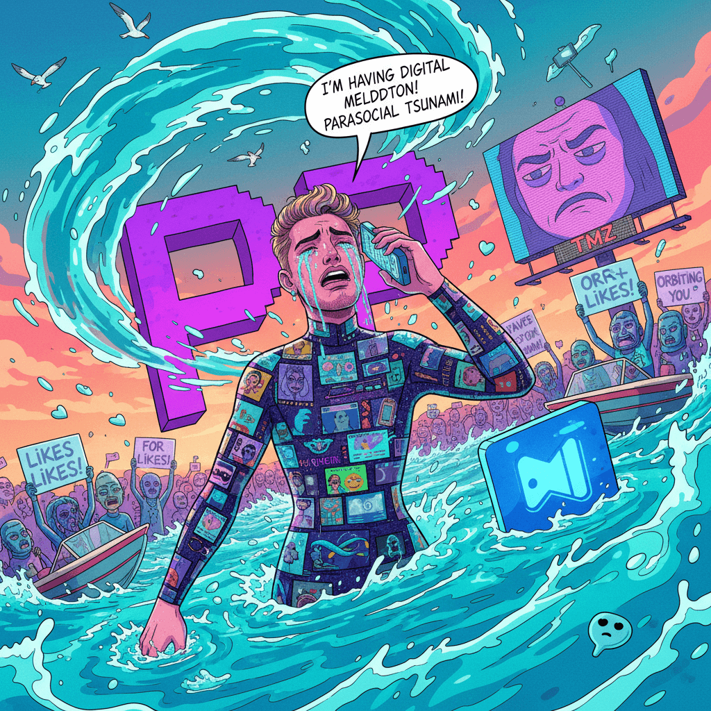 mum saw my pp on tmz and i'm having a MOMENT in the ocean