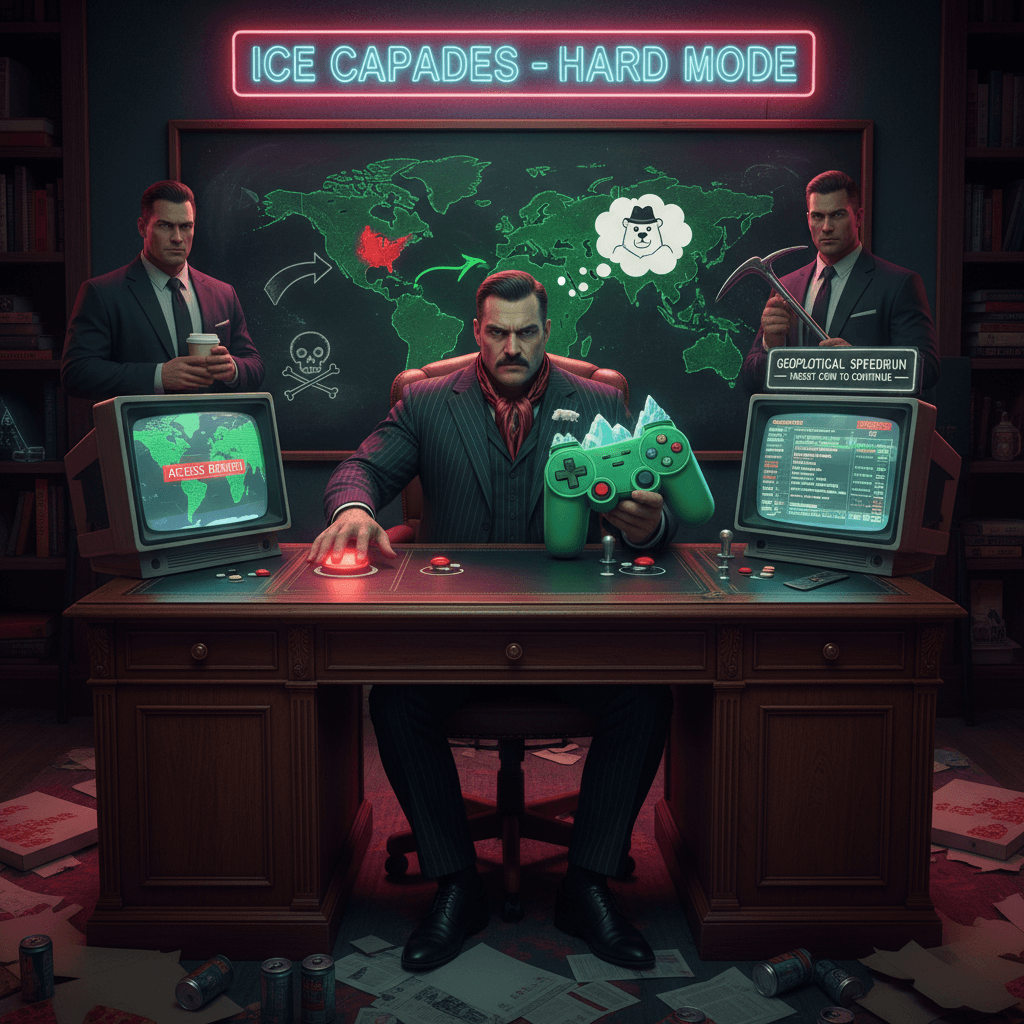 we'll do it the hard way if greenland refuses, sir