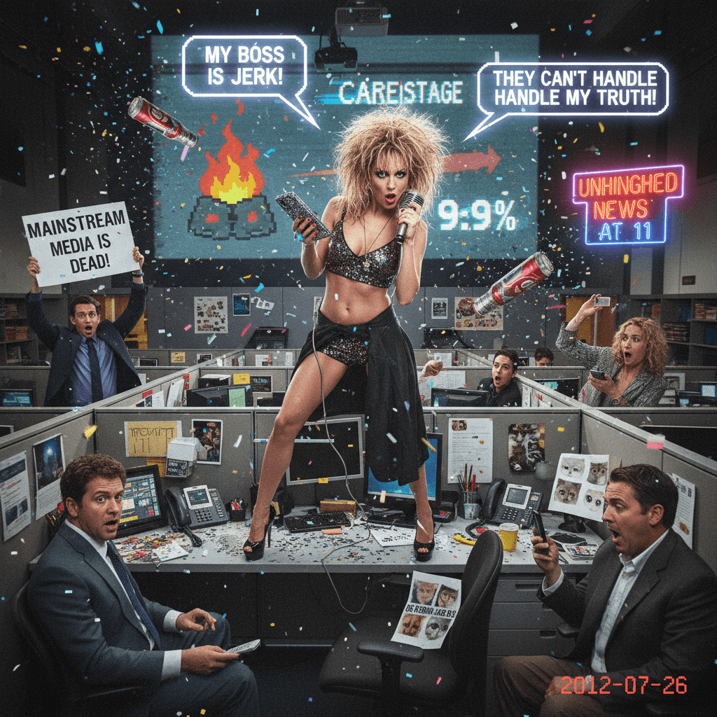 Reporter live-tweets her own firing via braless confessions