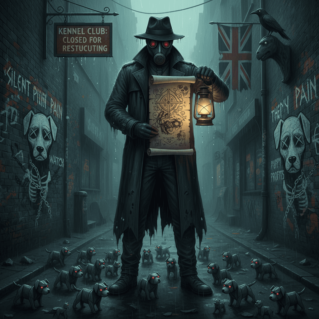 Edgelord alert: turning puppy mill horror into cryptic verse