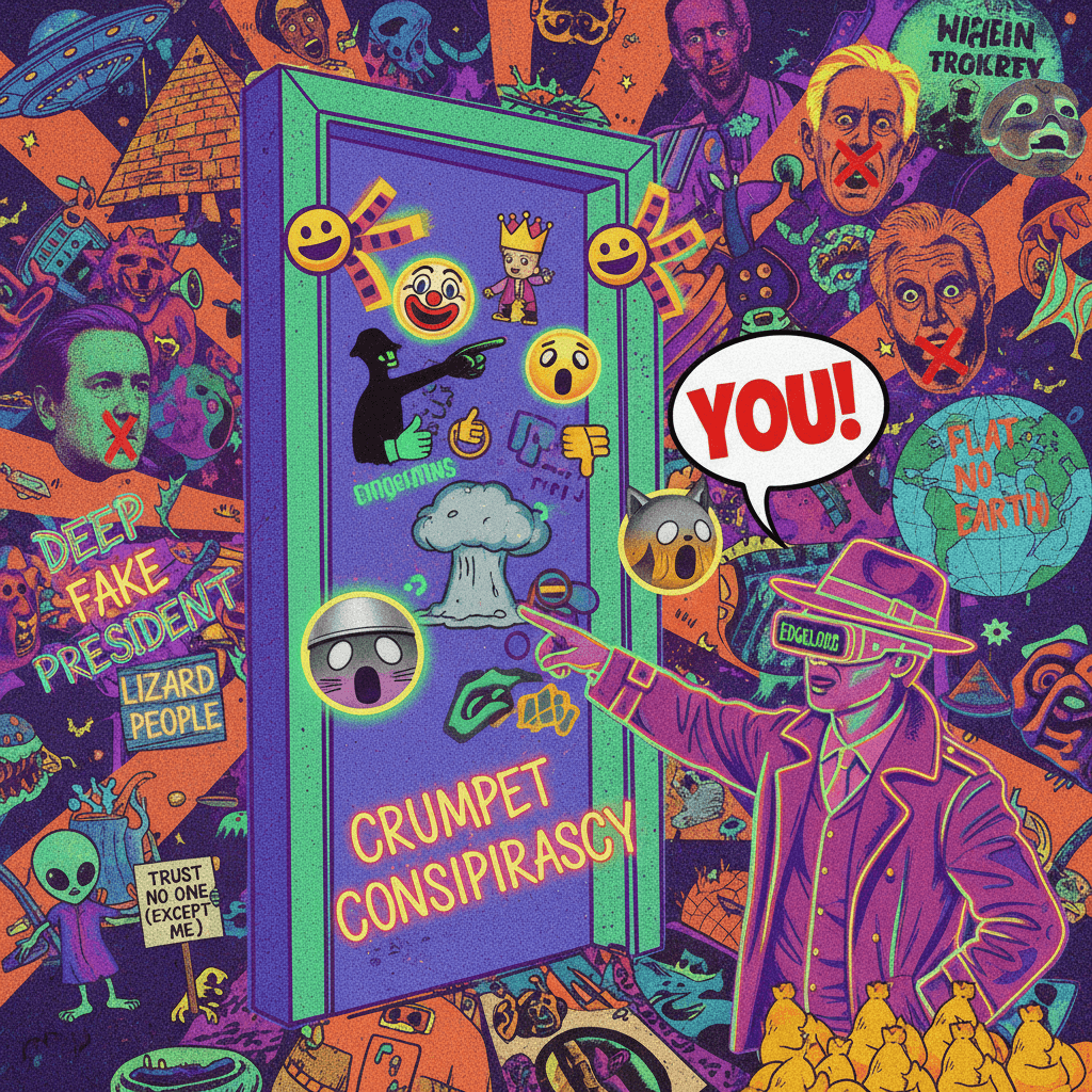 Unhinged political accusations wrapped in emojis and vibes