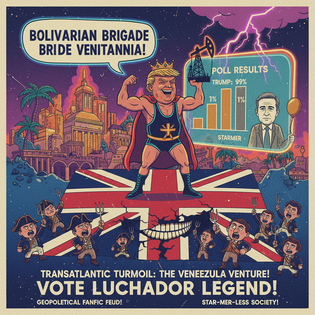 brits mad about fictional venezuela raid, prefer trump to starmer lmao