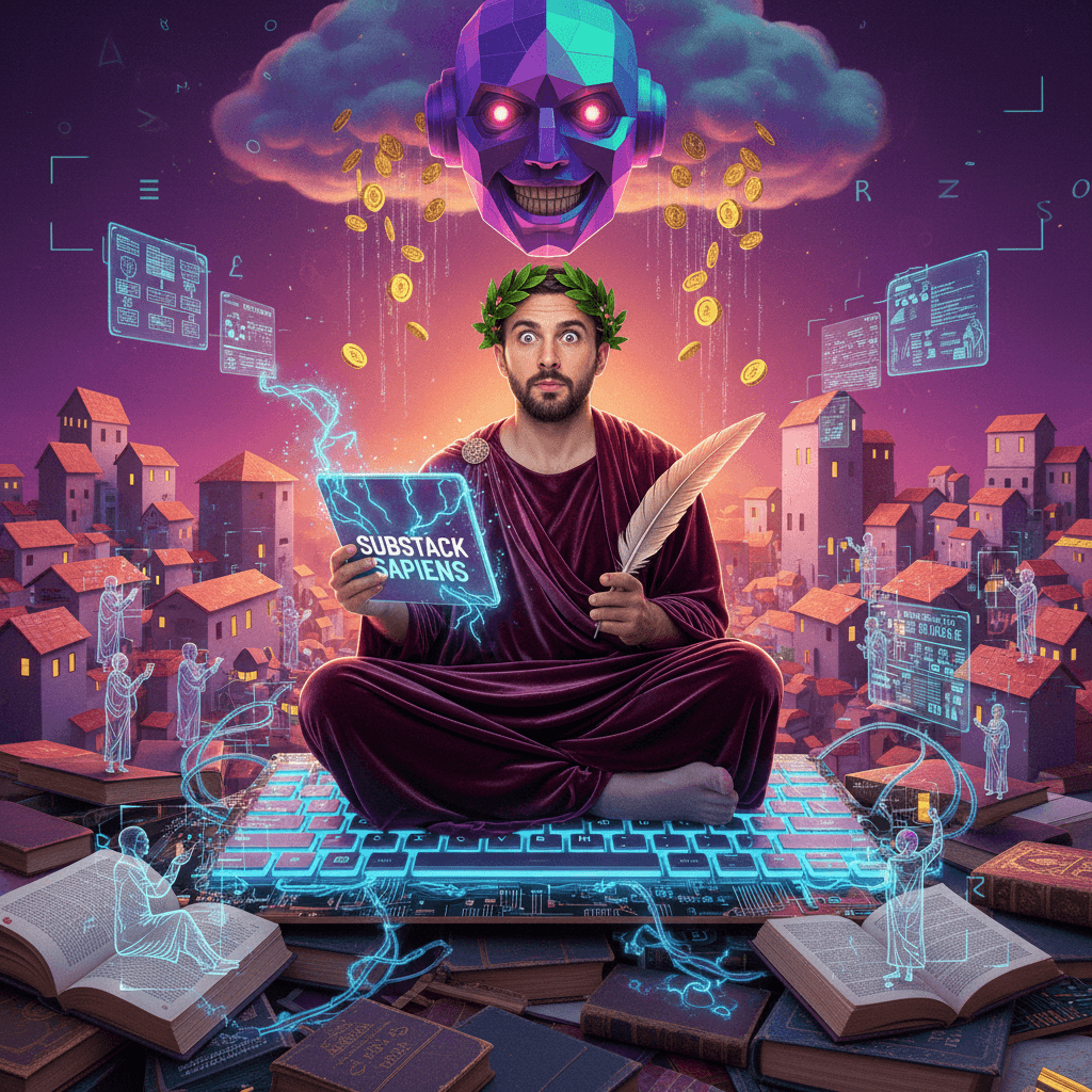 philosophy major discovers Discord bots, writes Substack