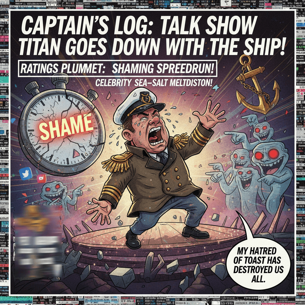 speedrun to shame: captain's talk show meltdown hits different