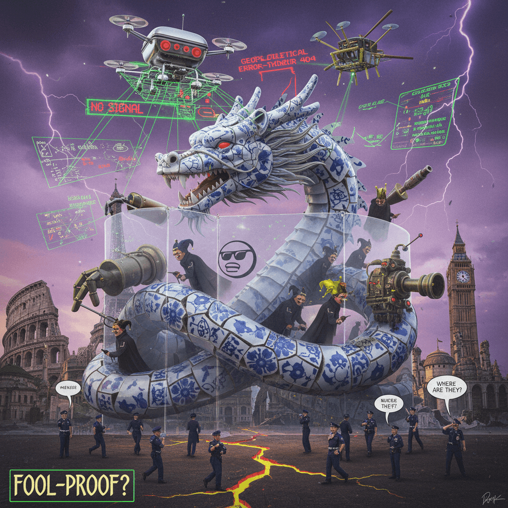 use china as privacy shield to do crimes in europe, fool-proof