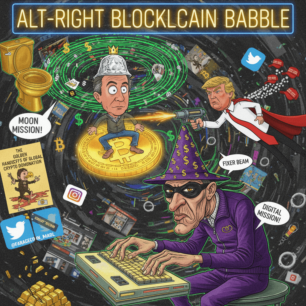 Farage's crypto dreams allegedly crafted by Trump's convicted fixer