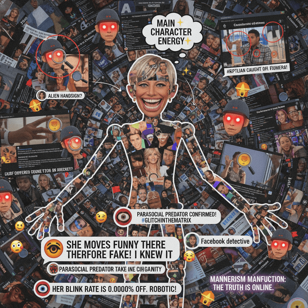 Facebook detectives discover interview guest is fake through MANNERISMS