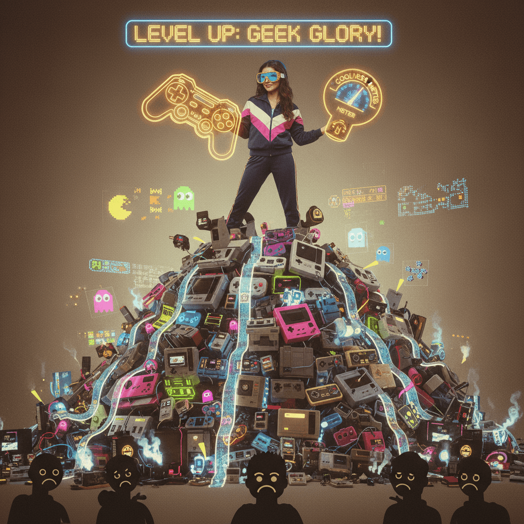 Girl unironically cooler than your entire gaming collection