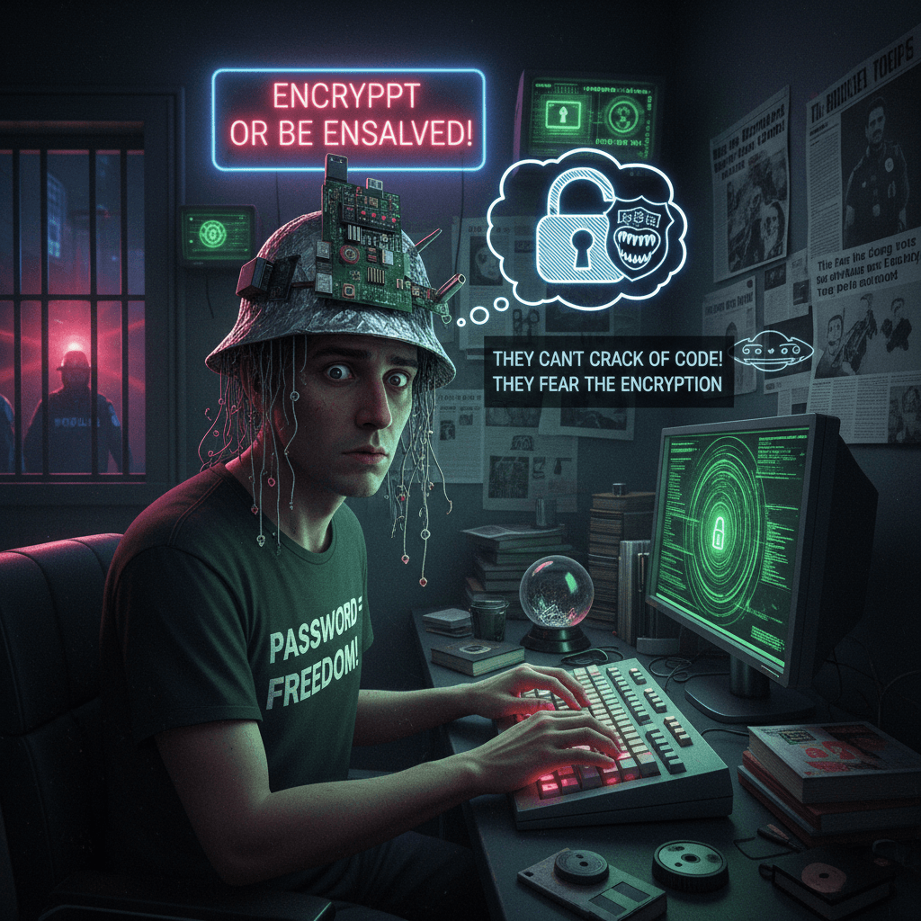 cops hate this one weird trick: password protection