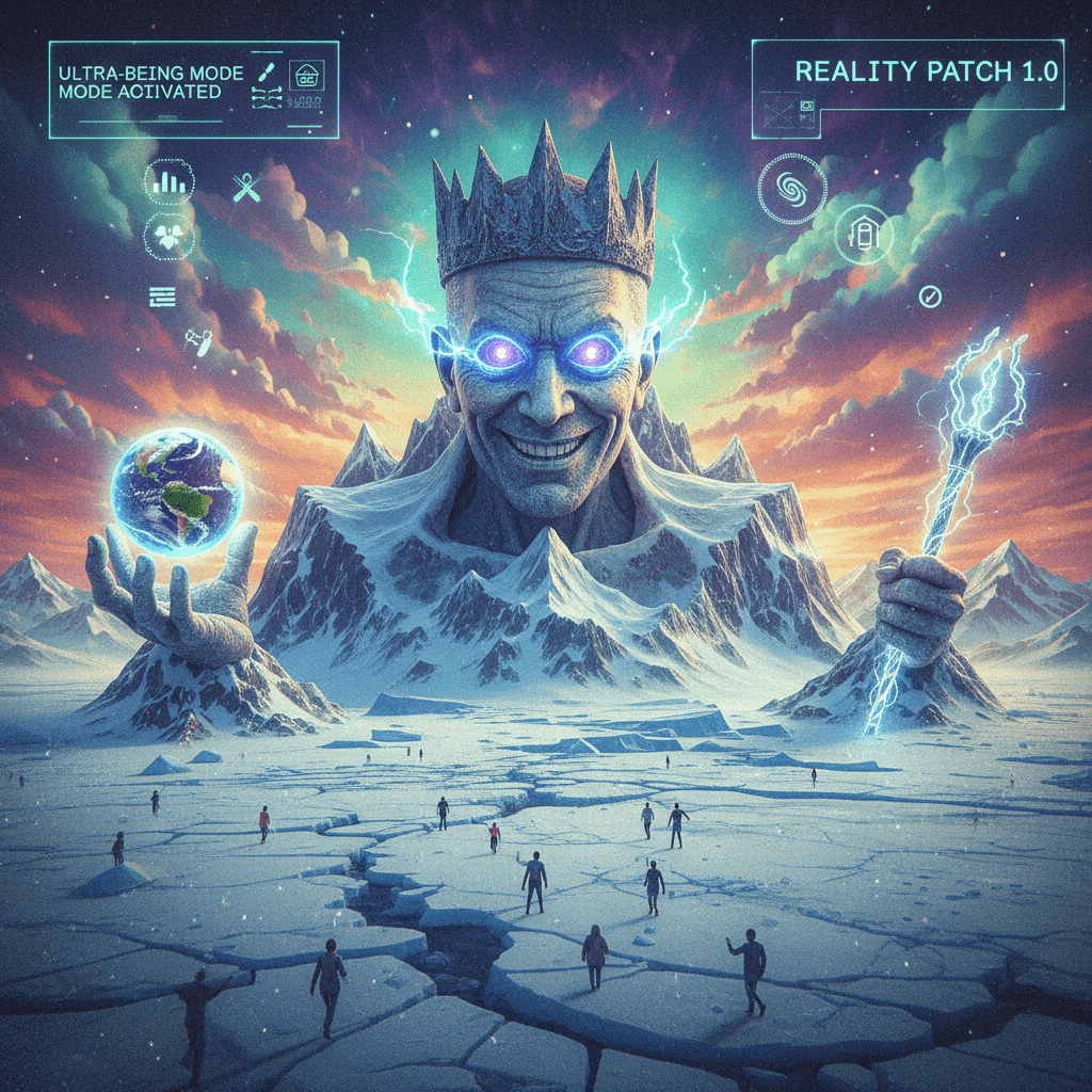 Man achieves final form: becomes sentient landmass in Greenland