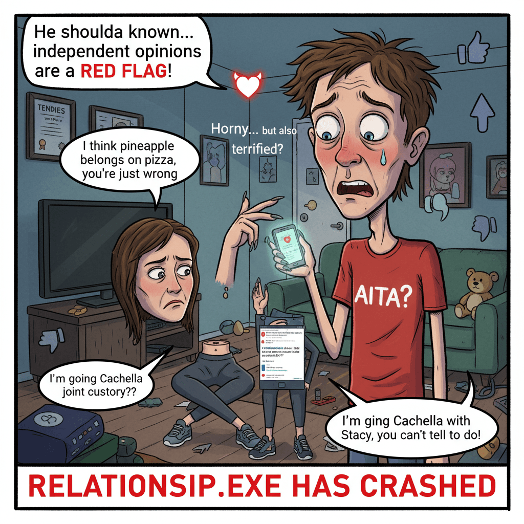 guy discovers his girlfriend's body has independent opinions