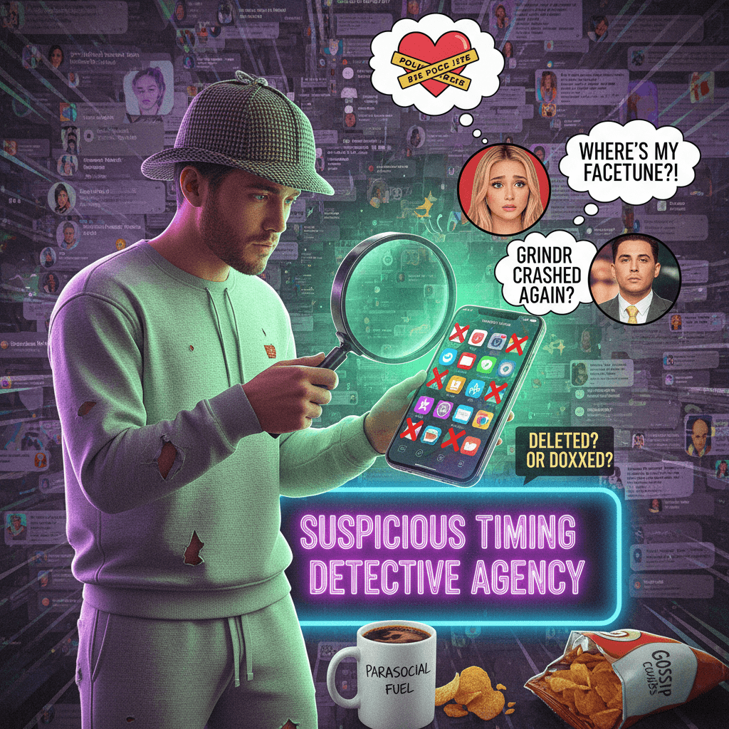 Sherlock Holmes solves the case of deleted apps and coincidences