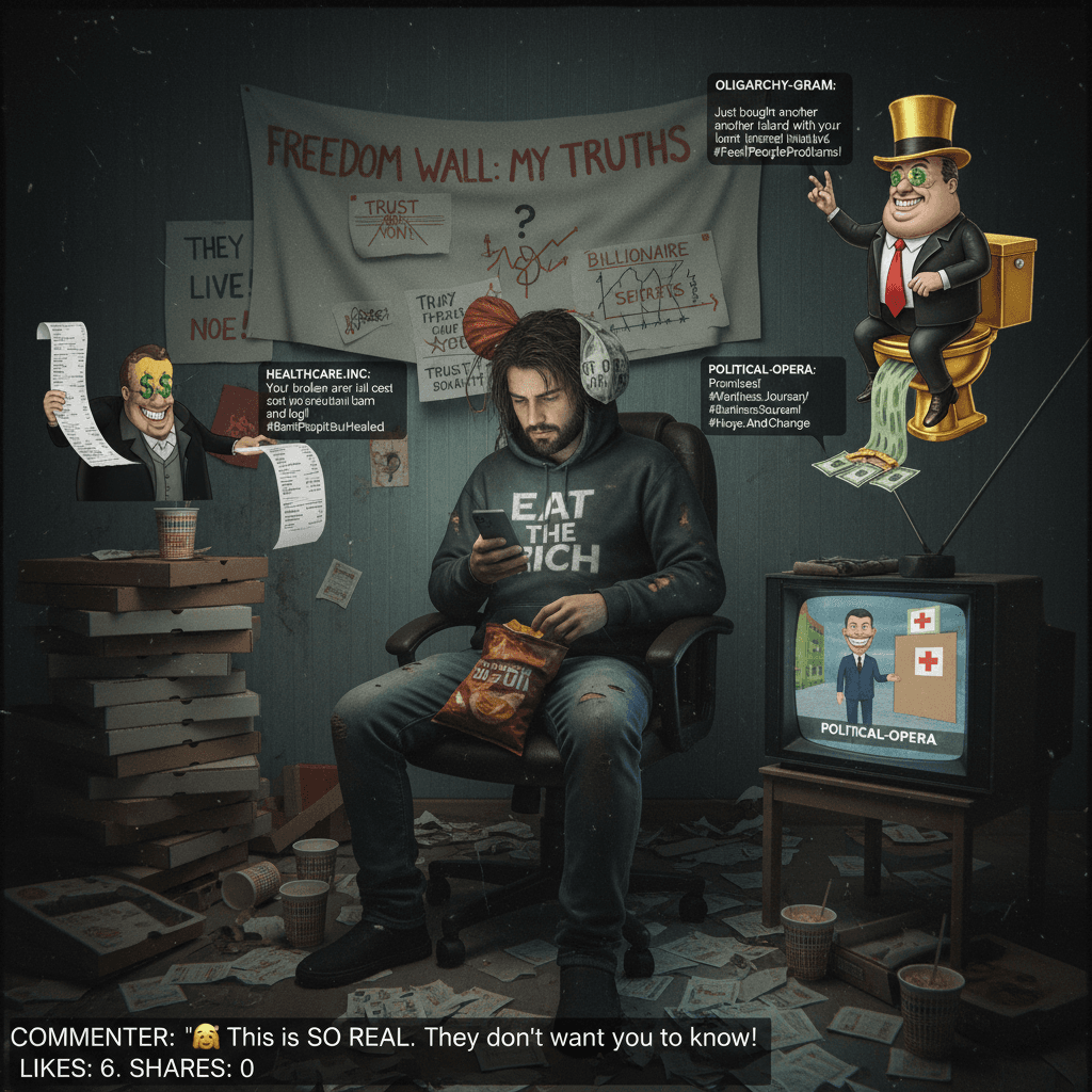 Billionaires bad, healthcare expensive, very original observations