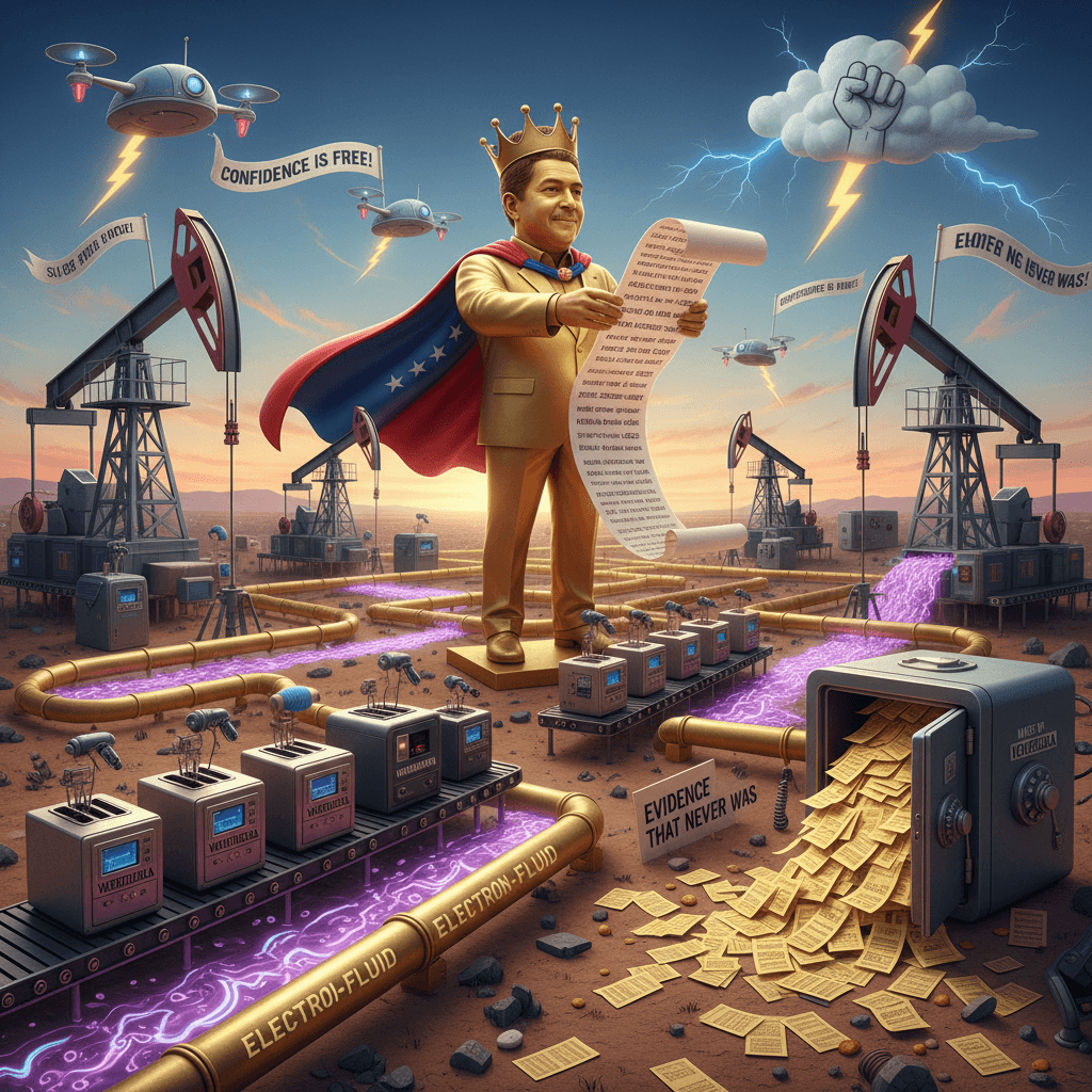 Hugo Chávez's voting machine export empire (he kept receipts)