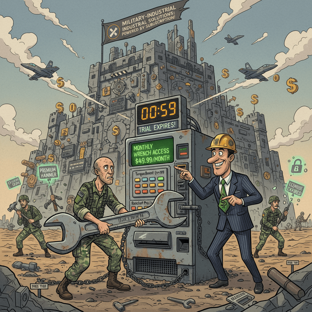 Contractors want soldiers to pay monthly for wrench access