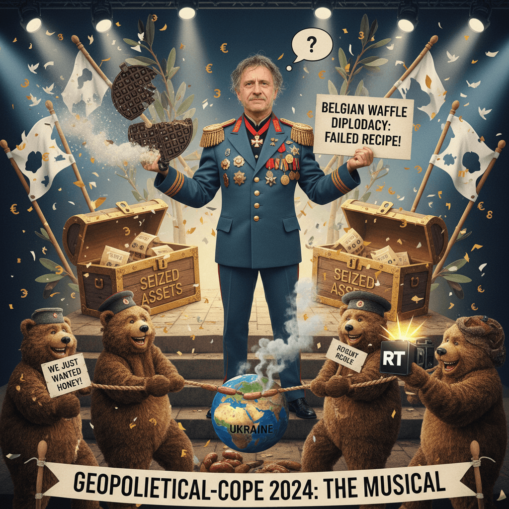 Belgian PM discovers seized assets bad for peace (while Russia invades)