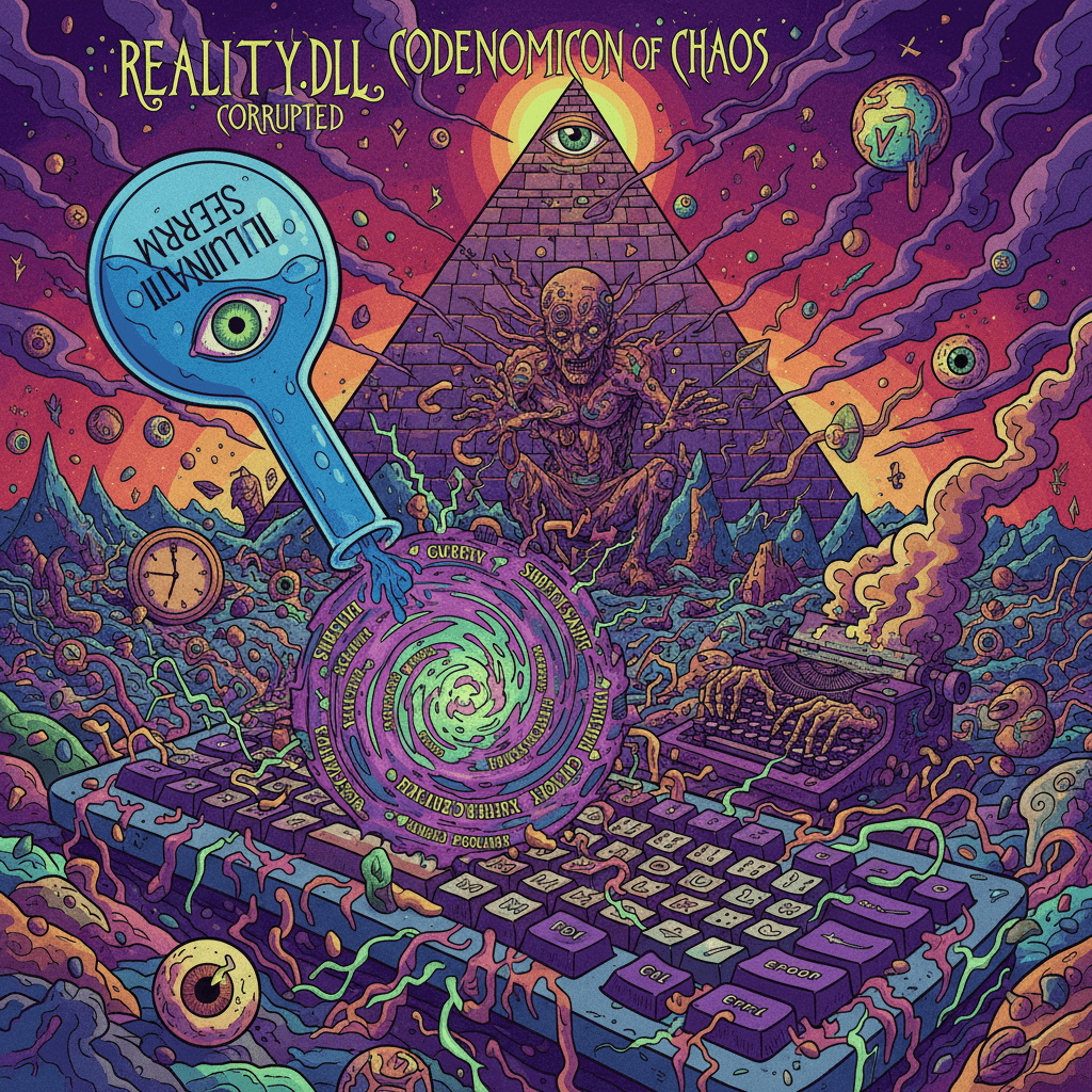 Illuminati serum meets keyboard malfunction: a match made in fever dreams